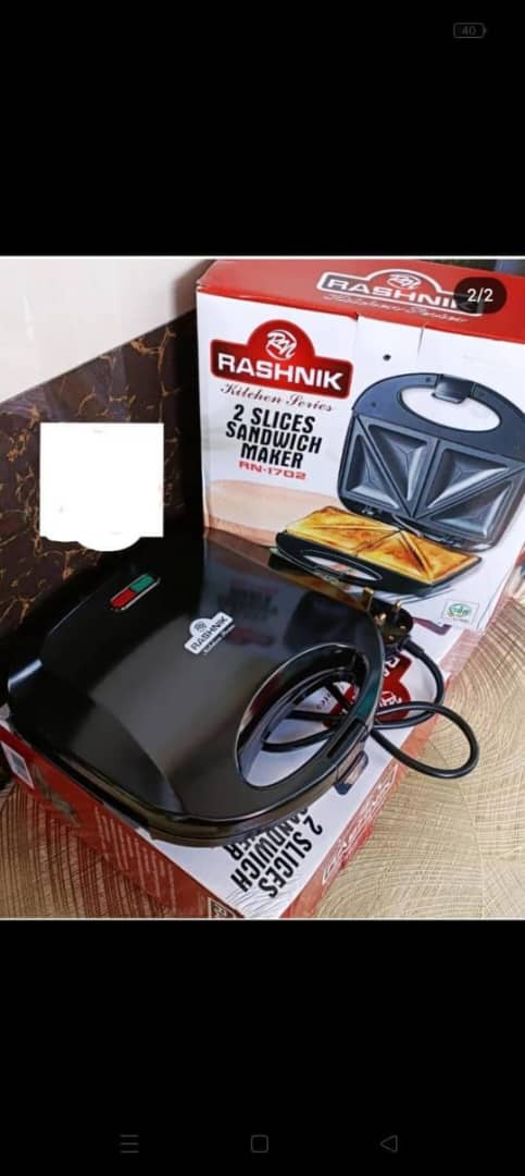 Rasnik 2-Face Sandwich Maker: A Perfect Blend of Convenience and Taste